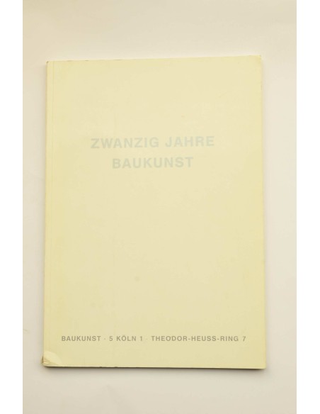 ZWANZIG Jahre Baukunst