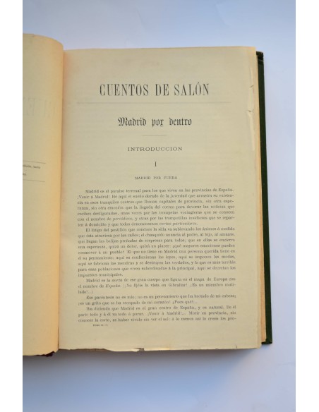 Cuentos de salón. Tomo Segundo