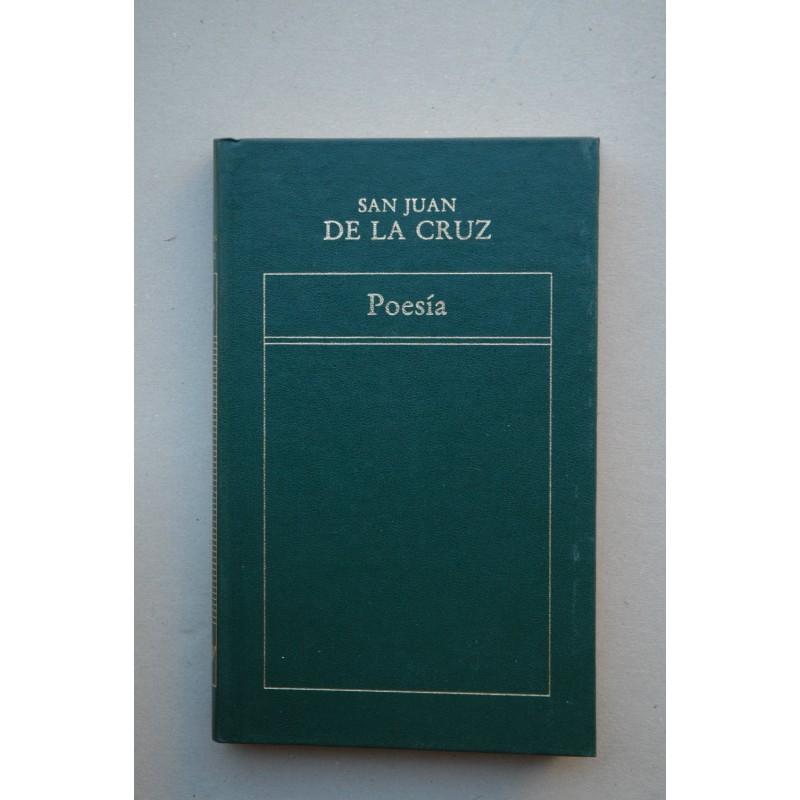 San Juan de la Cruz. Poesía