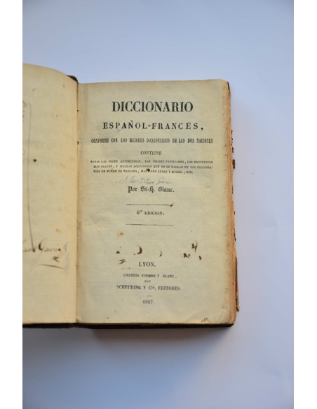 Diccionario español - francés