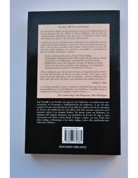 Kryon. Libro VIII. Cruzar el umbral. Comprender la energía del nuevo milenio