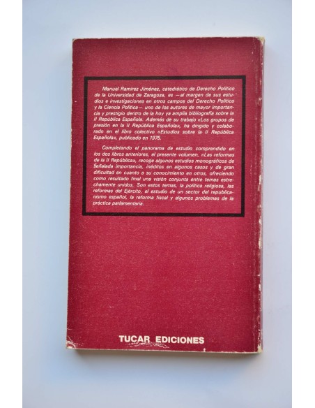 Las reformas de la II República