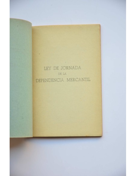 Fuero del Trabajo, y otras leyes