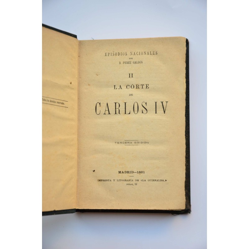 Episodios Nacionales. La Corte de Carlos V