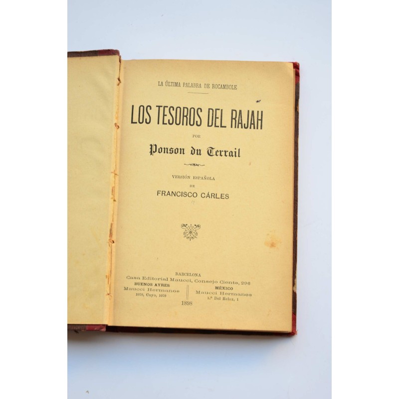 Los tesoros de Rajah