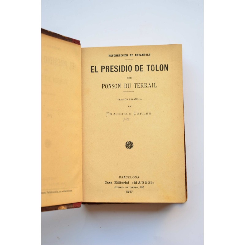 El presidio de Tolón - La cárcel de mujeres