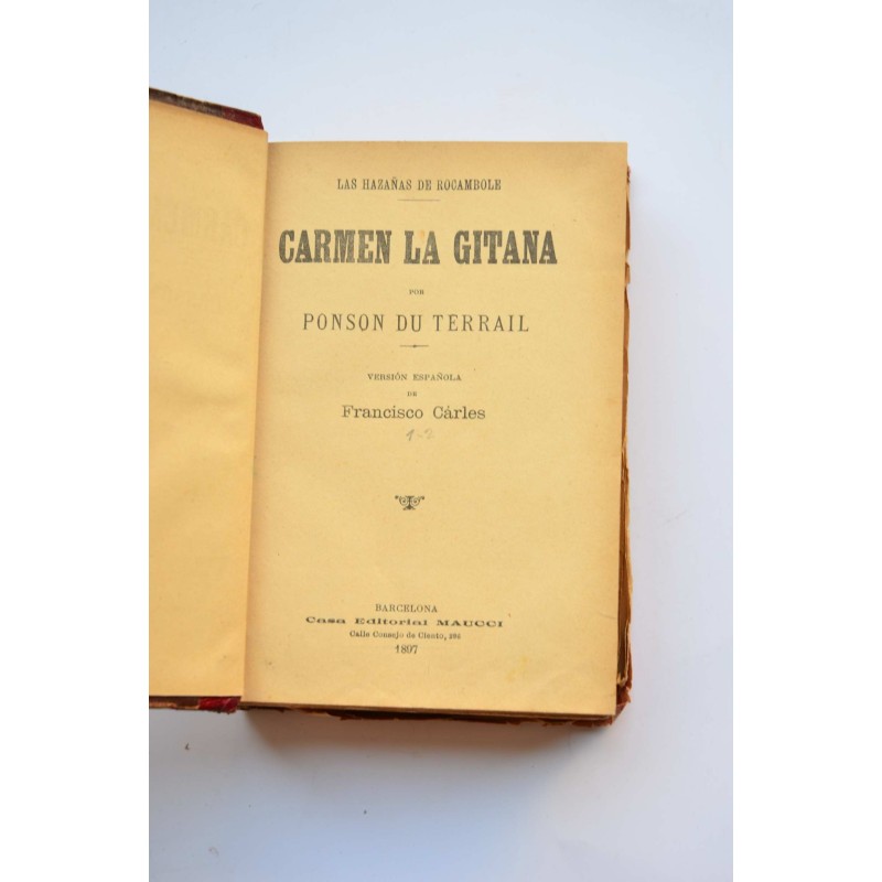 Carmen la gitana - La condesa de Artoff