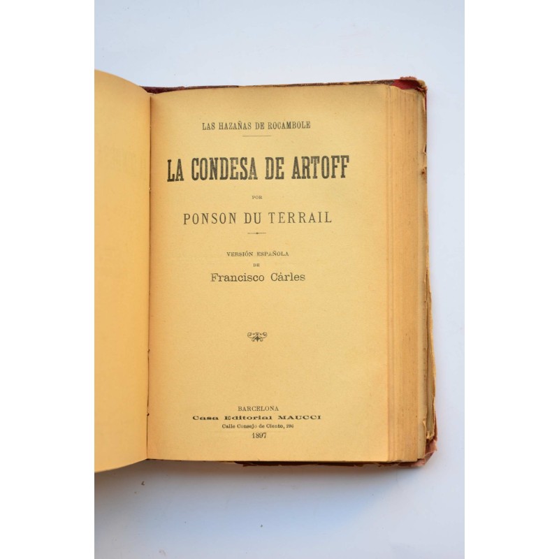 Carmen la gitana - La condesa de Artoff