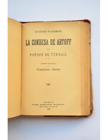 Carmen la gitana - La condesa de Artoff