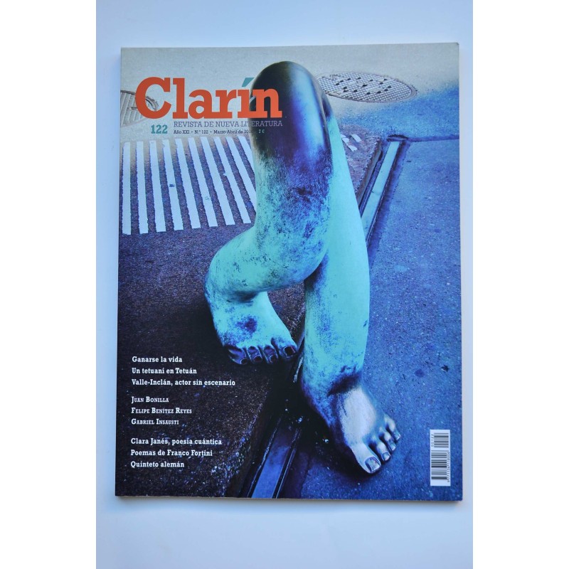 Clarín : revista de nueva literatura - Año XXI -   nº 122 (marzo-abril, 2016)