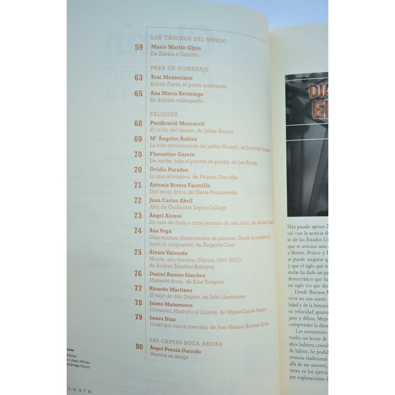 Clarín : revista de nueva literatura - Año XXI...