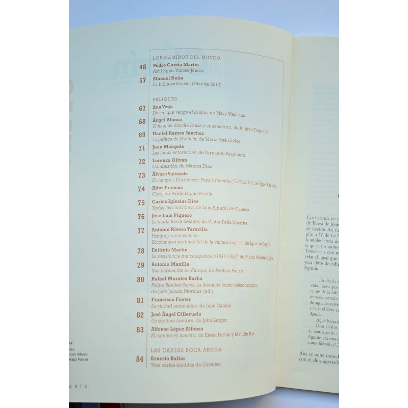Clarín : revista de nueva literatura - Año XX -...