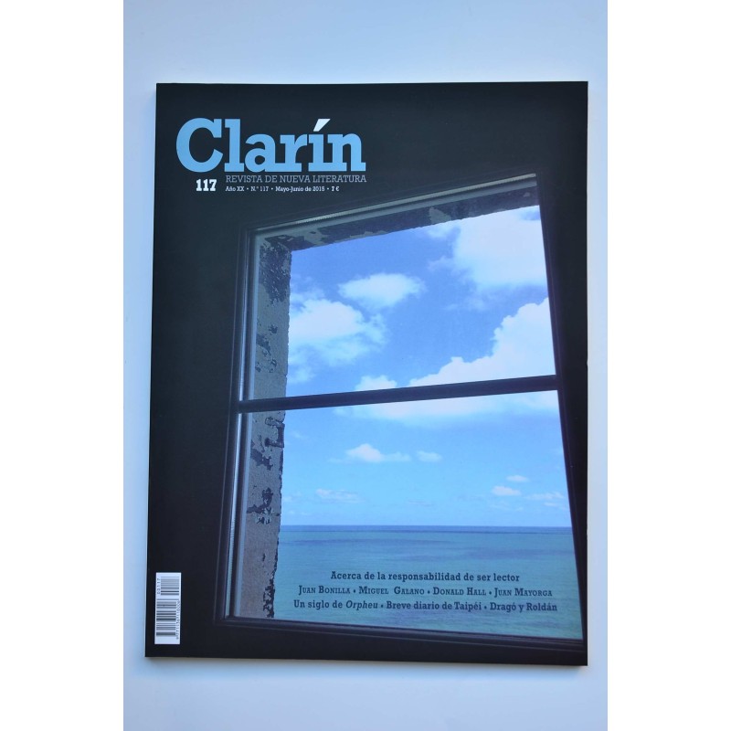 Clarín : revista de nueva literatura - Año XX - nº 117 (mayo-junio, 2015)