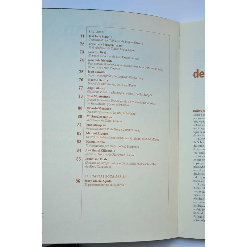 Clarín : revista de nueva literatura - Año XX -...