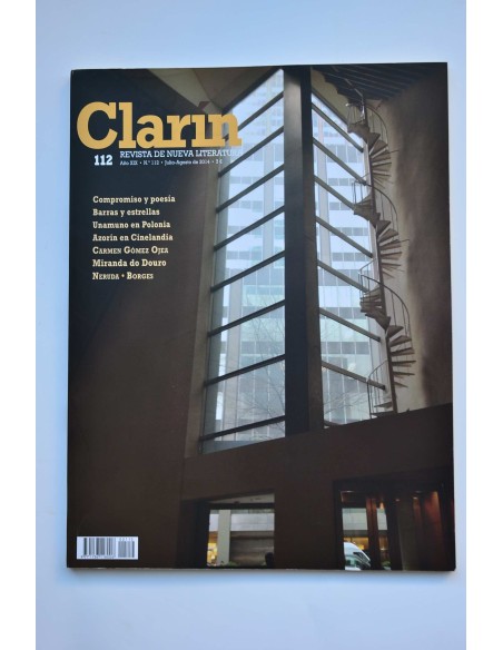 Clarín : revista de nueva literatura - Año XIX - nº 112 (julio-agosto, 2014)