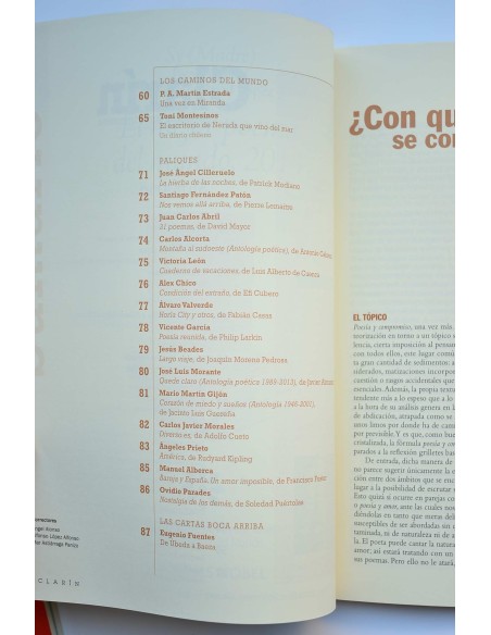 Clarín : revista de nueva literatura - Año XIX - nº 112 (julio-agosto, 2014)