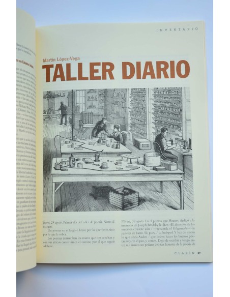 Clarín : revista de nueva literatura - Año XIX - nº 109 (enero-febrero, 2014)