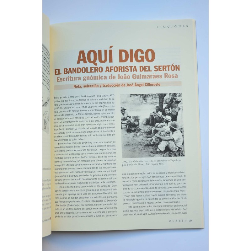 Clarín : revista de nueva literatura - Año XXII...