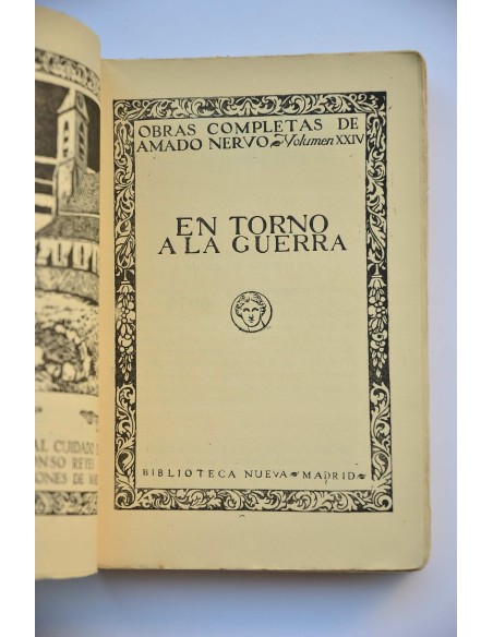 En torno a la guerra