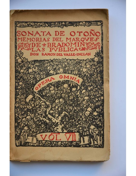 Sonata de otoño. Memorias del Marqués de Bradomín : novela de tierra caliente