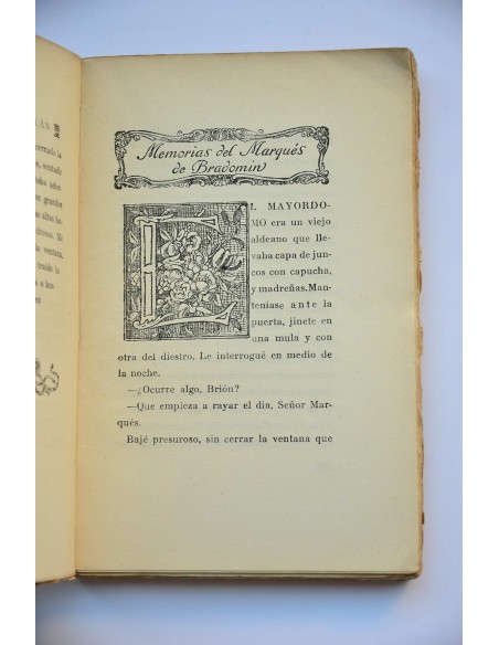 Sonata de otoño. Memorias del Marqués de Bradomín : novela de tierra caliente
