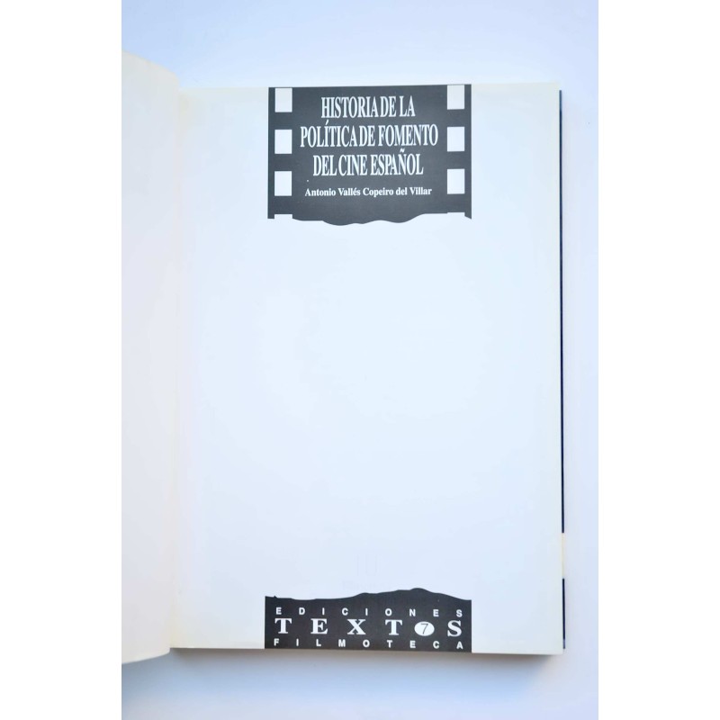 Historia de la política de fomento del cine...