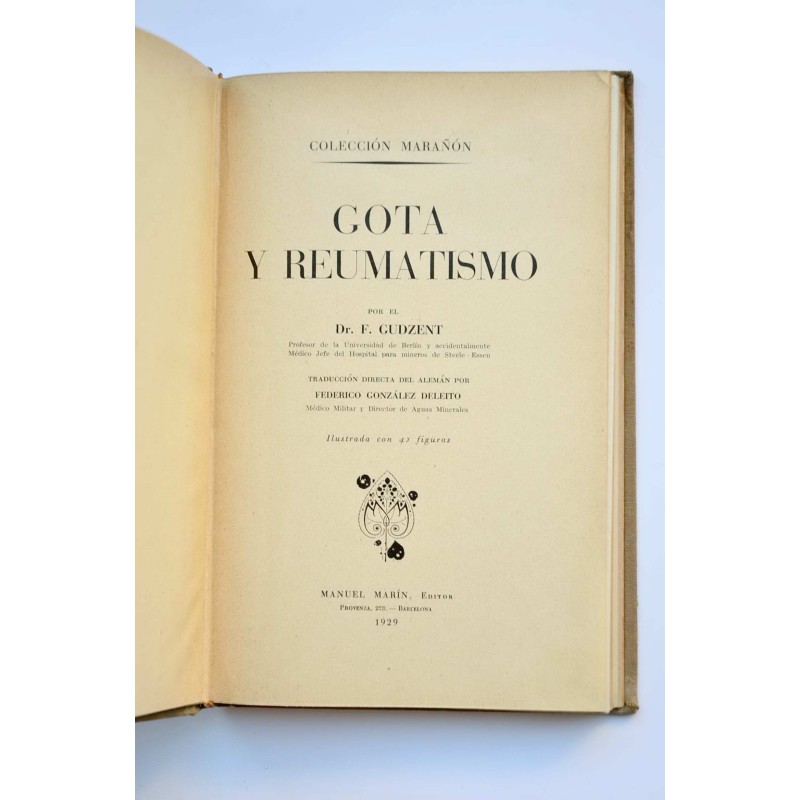 Gota y reumatismo