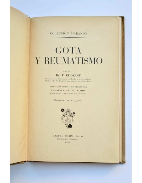 Gota y reumatismo