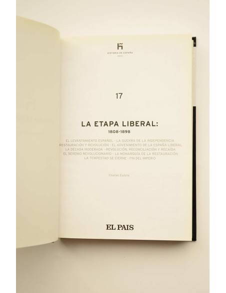La etapa liberal: 1808 - 1898