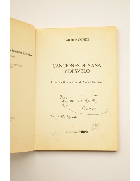 Canciones de nana y desvelo