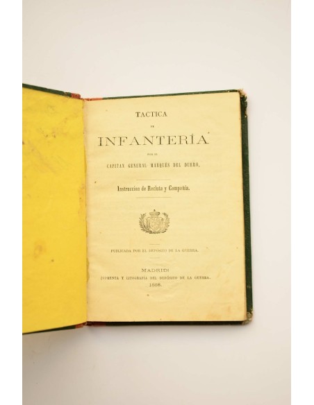 Táctica de infantería. Instrucciones de Recluta y Compañía