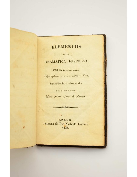 Elementos de la gramática francesa