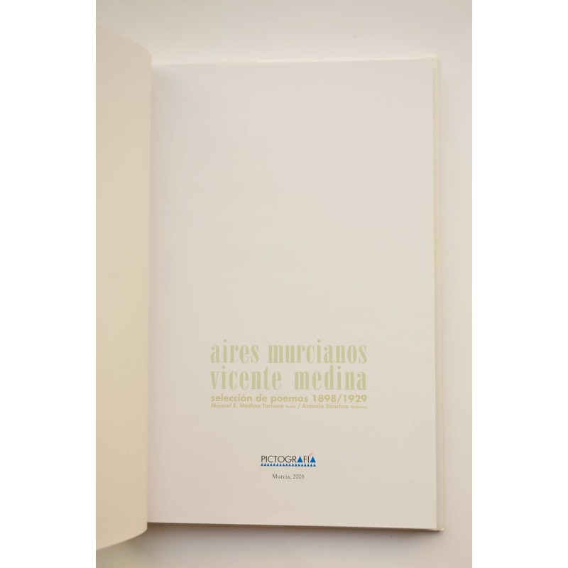 Aires murcianos : selección de poemas 1898-1928