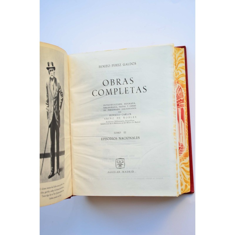 Benito Pérez Galdós. Obras completas. Tomo III....