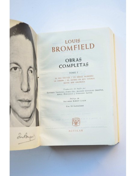 Obras completas de Louis Bromfield. Tomo I