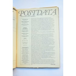 Postdata. Revista semestral de arte, letras y... 2