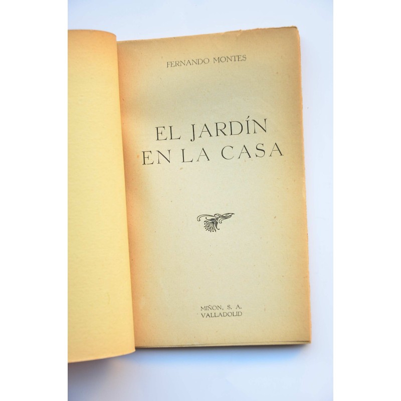 El jardín en casa