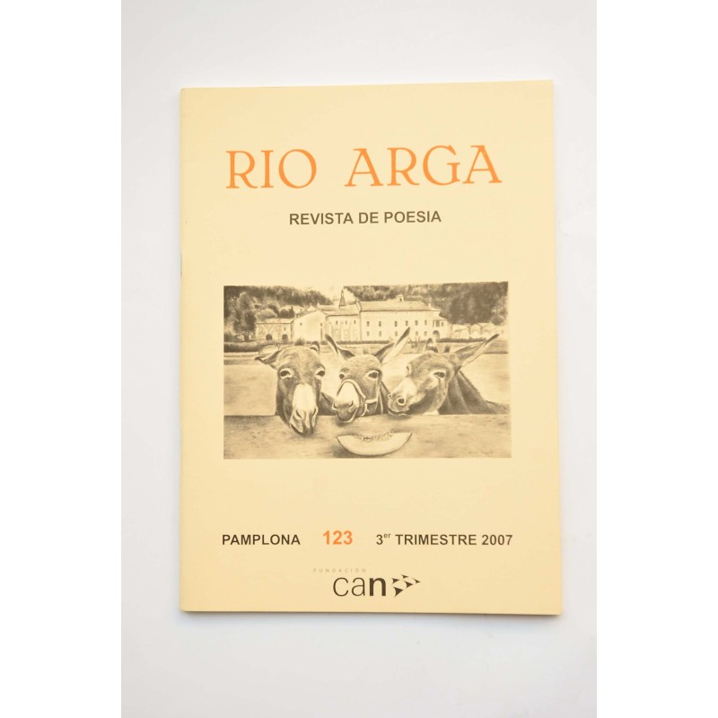 Rio Arga. Revista de poesía, nº 123, 2º trimestre, 2007