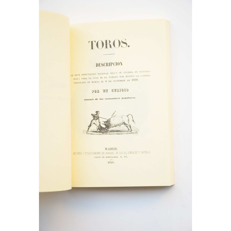 Toros. Descripción poética