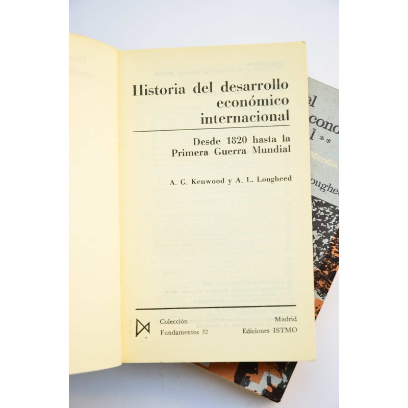 Historia del desarrollo de la economía...