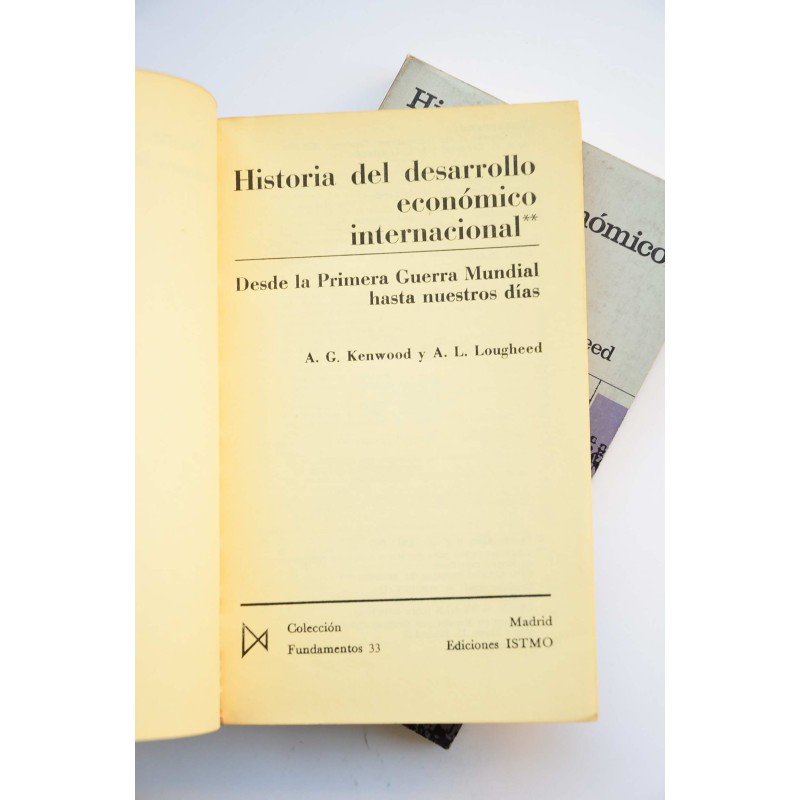 Historia del desarrollo de la economía...