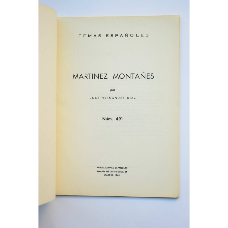 Martínez Montañes