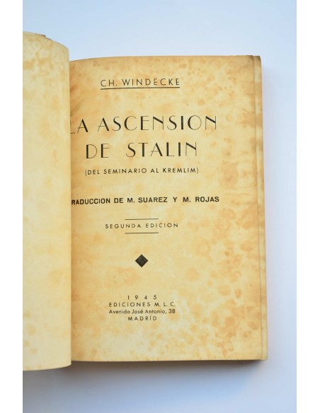 La ascensión de Stalin. Del seminario al Kremlim