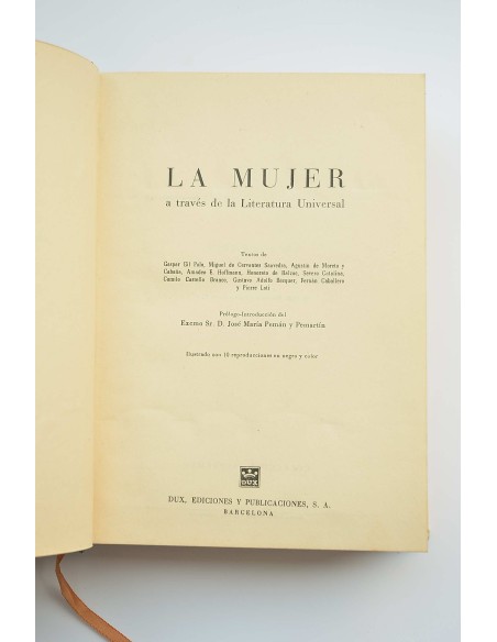 La mujer a través de la literatura universal