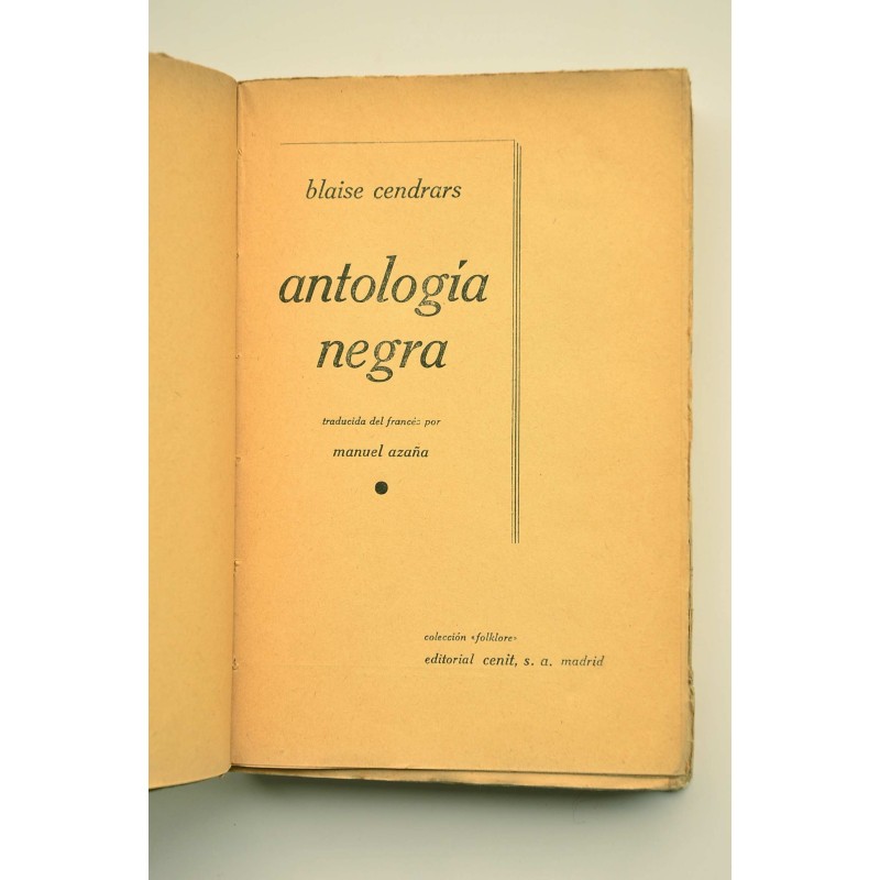 Antología negra