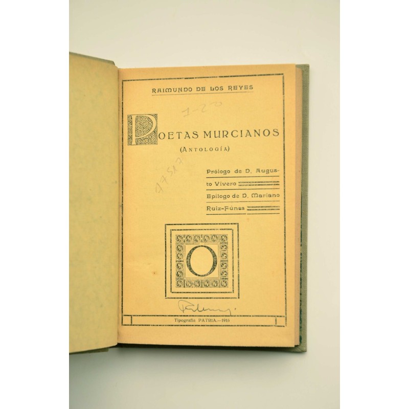 Poetas murcianos : antología