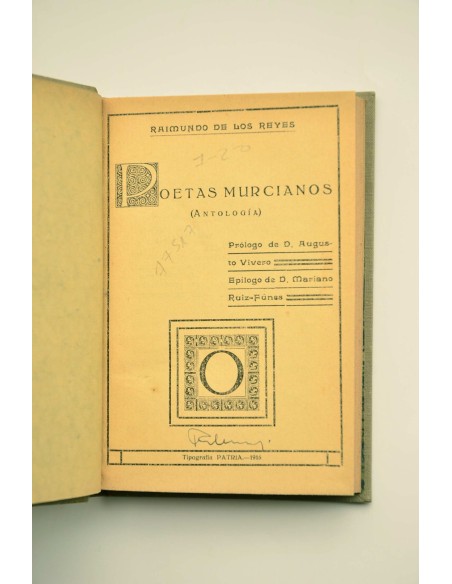 Poetas murcianos : antología