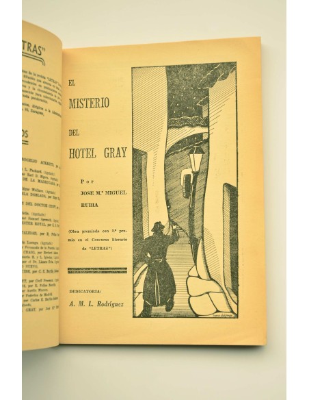 Letras : revista literaria popular.-- Año III, Nº 25 (julio, 1939)