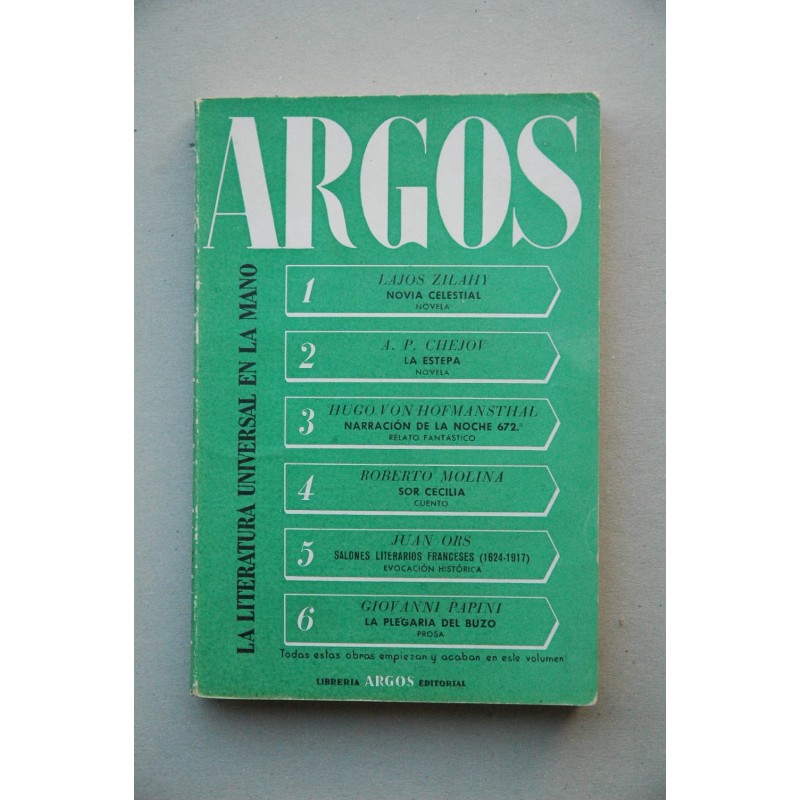 ARGOS : la literatura universal en la mano. -- N. 9