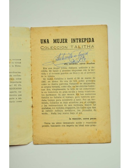 Una mujer intrépida